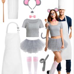 Hillban 10 Pcs Halloween Custome