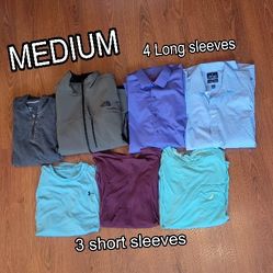 Men's Men's Long Sleeve Jackets, Dress Shirts And Short Sleeves