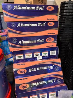 Aluminum foil 500 SQ FT $20
