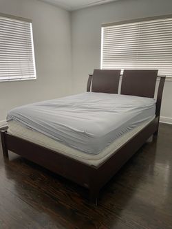 Mattress and Bed Frame Queen