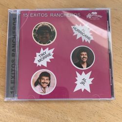 15 EXITOS RANCHEROS  1986 AL HURRICANE, TINY MORRIE Cd