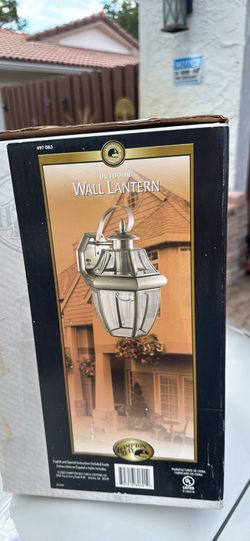 OUTDOOR WALL LANTERN