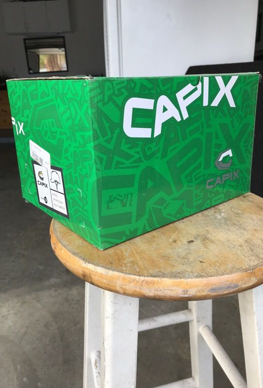 Capix Sportcap Snowboarding Helmet Rasta Size: small/Medium