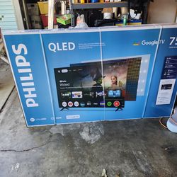 75inch tv unopened