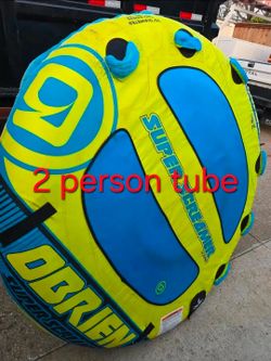 70" towable tube raft for 2 people