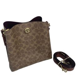 Coach Willow Bucket Bag in Signature Canvas 