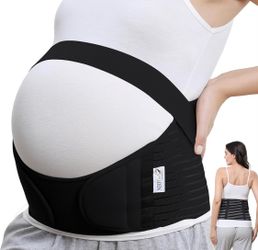 NeoTech Care Pregnancy Belly Band, Maternity Belt, for Pregnancy Belly Support, Back/Pelvic Support Size M