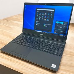 Dell 4K i7 vPro 10th Gen 8 Cores 15.6” laptop workstation / Windows 11 Pro / Camera / SSD 512GB / RAM 32GB / NVIDIA / Antivirus / Charger