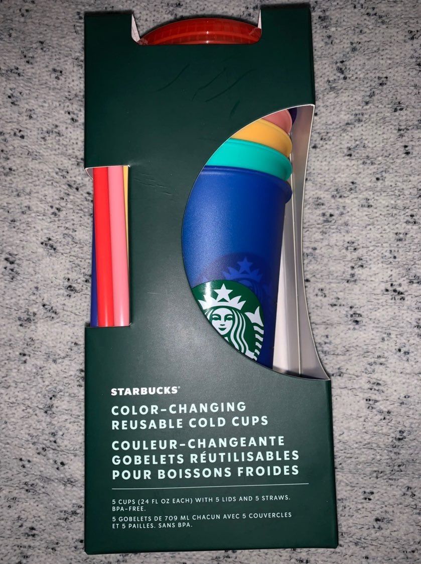 Starbucks 2020 Color Changing Cold Cups