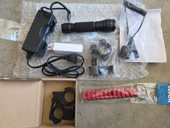 Lotnof Tactical picanny rail scope mount flash light mount