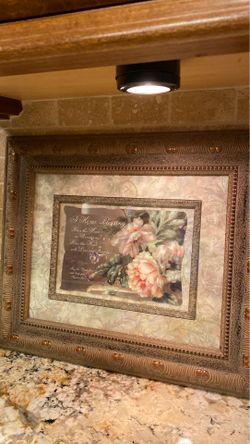 A home blessing frame