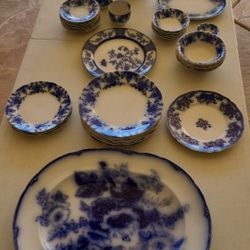 48 PC Flow Blue / Ridgeway  & Osborne & Others