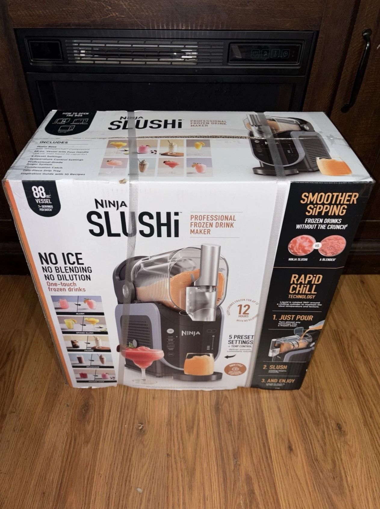 Ninja SLUSHi with RapidChill Technology 88 oz. Frozen Drink & Slushie Machine