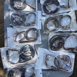 Designer Dog Collar And Leash Set