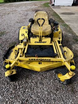 Chariot Great Dane 61” Zero Turn Mower (+ second mower)