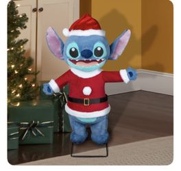 Disney Christmas 3-Ft Stitch Musical Animatronic