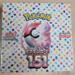 Japanese Pokemon 151 Box