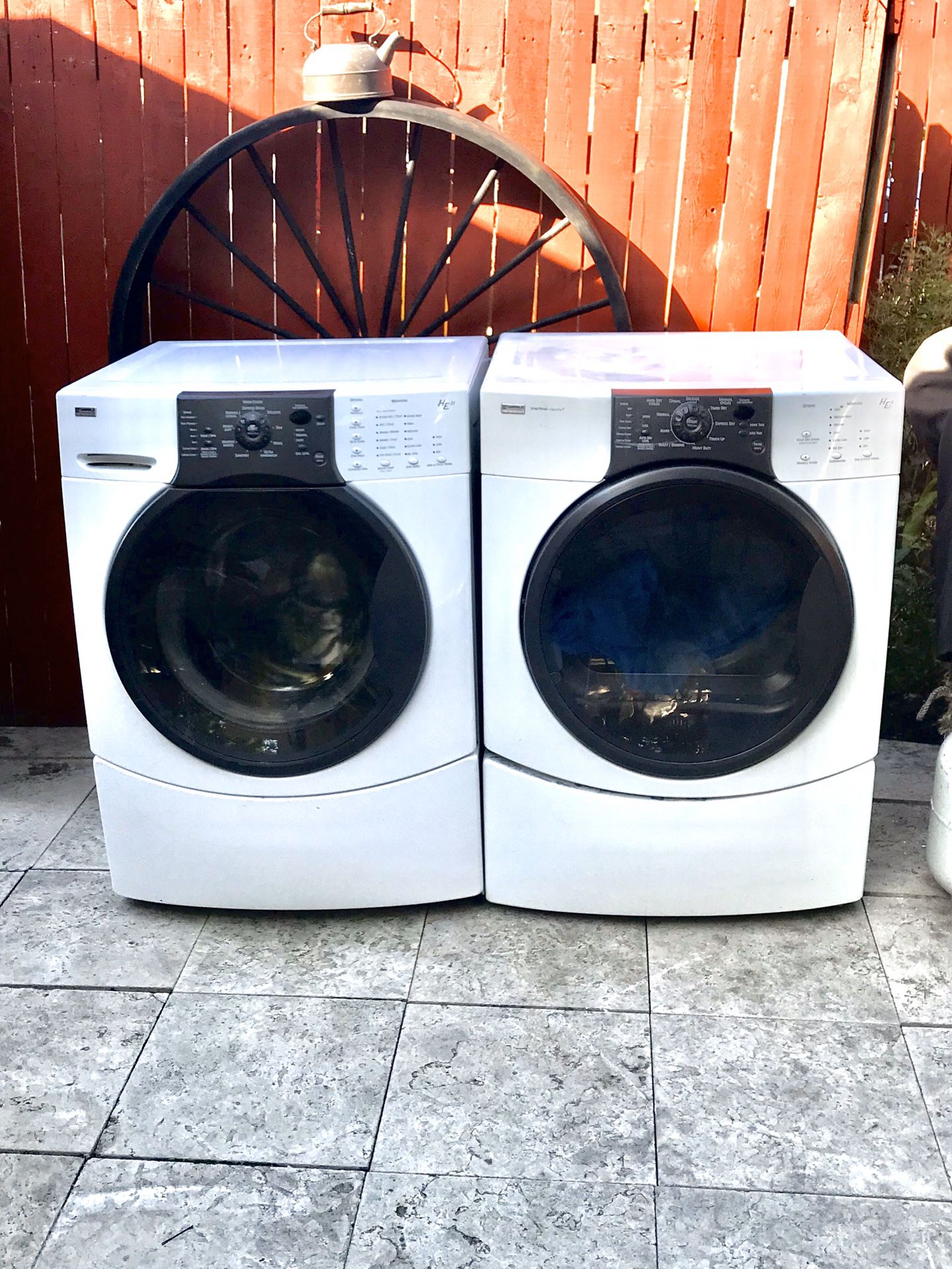 Used Washer and Dryer Set Kenmore Elite , Please don’t waste my time