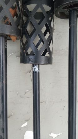 Tiki Torches Holders 