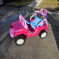 Barbie jeep