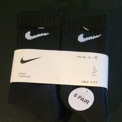 New 6 Pack NIKE socks 
