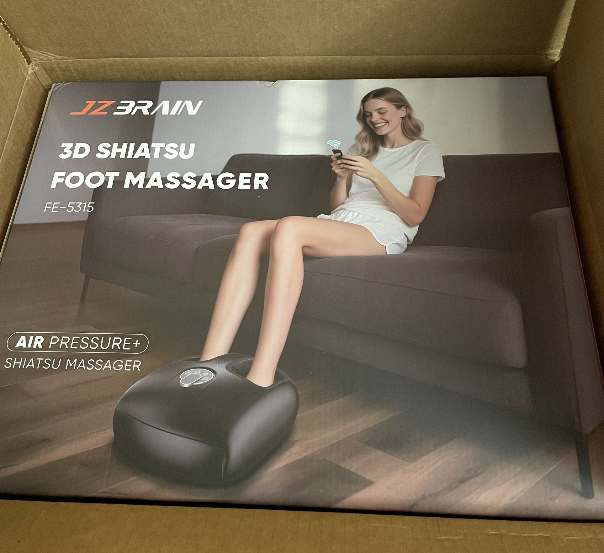 Brand New : Shiatsu Foot Massager Machine with Heat