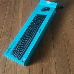 Logitech MK120 Wired Keyboard & Mouse Combo - Like New, Only $15!