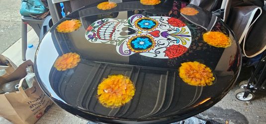 Dia de los muertos table