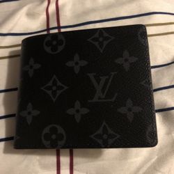 New Louis Vuitton Multiple Monogram Slender Canvas Black Men's Wallet