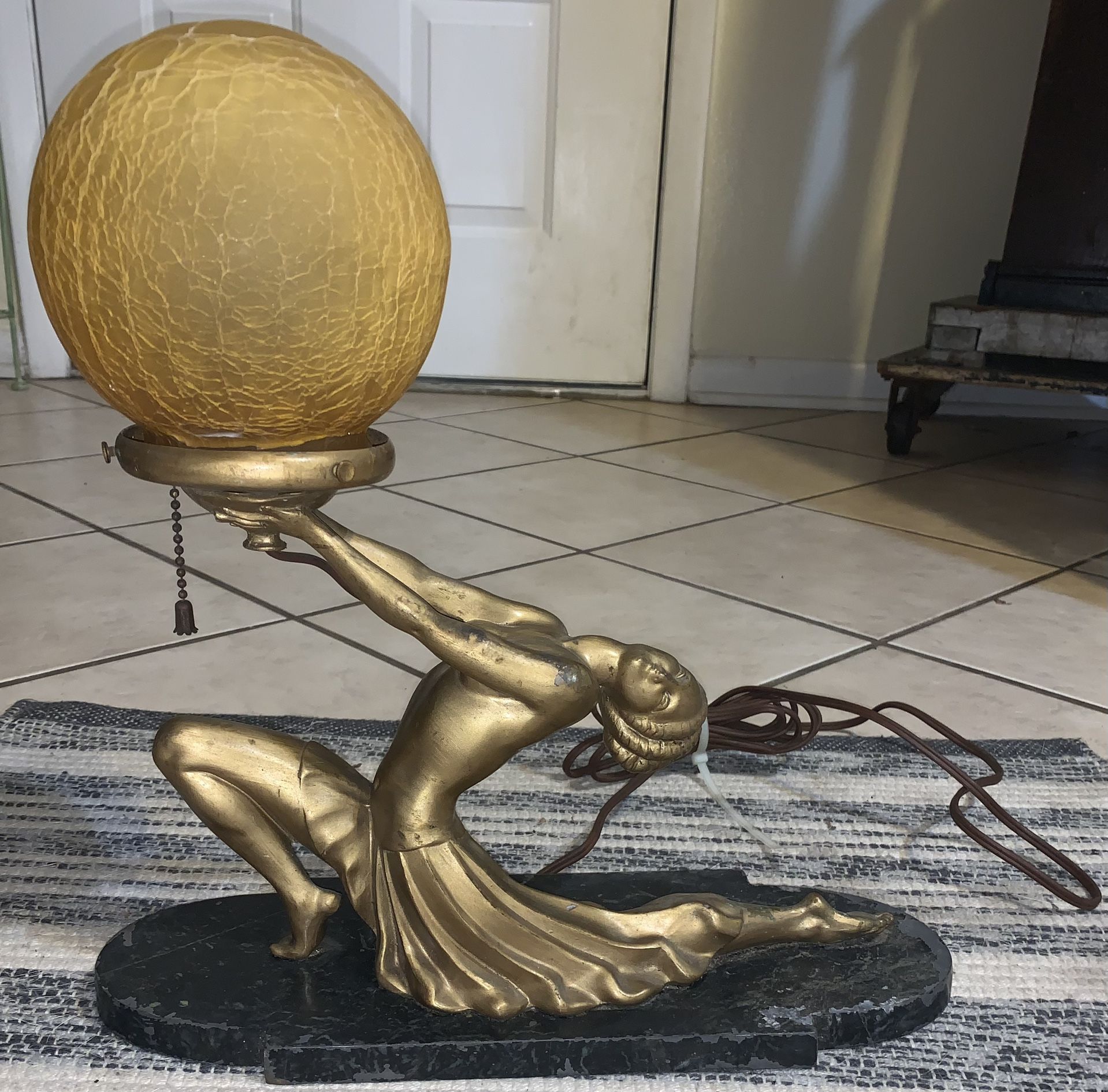 1912 - Ronson “Egyptian Moon” Art Deco 