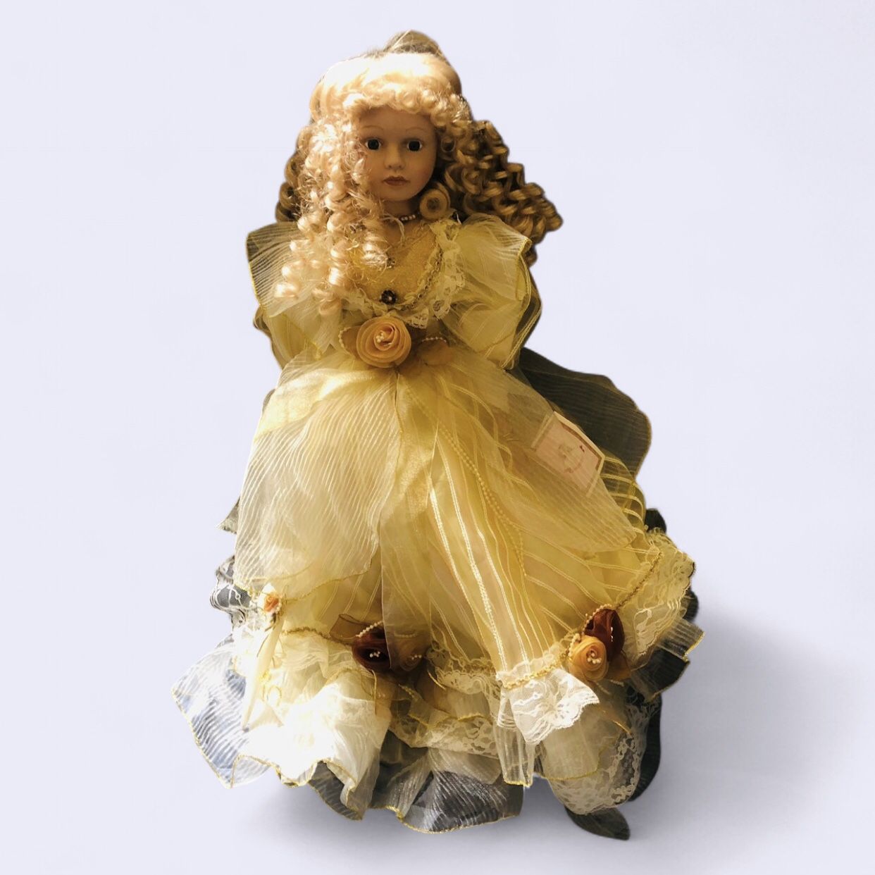 The Consummate Collection by Lingo World - "Zena" Porcelain Doll - Shipping Available