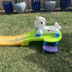 Step 2 ~ Unicorn Up & Down Roller Coaster