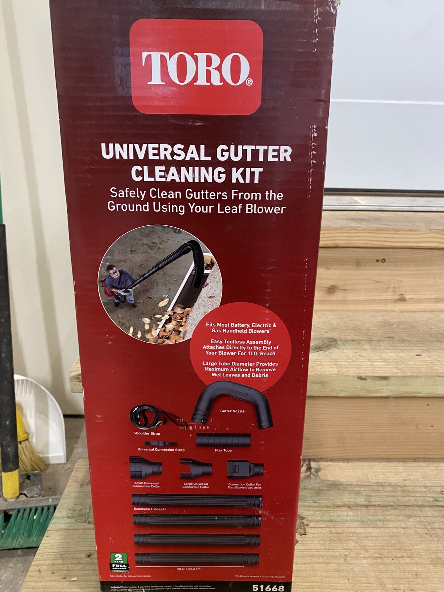 Toro Universe Gutter Cleaning Kit-Brand New!