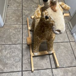 Riding Rocking Giraffe 