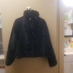  Women's plush Fur coat