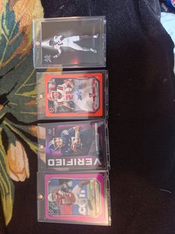 Football Rookie Card Lot of 4