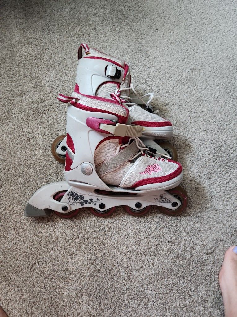 Girls Roller Blades Size 1-5