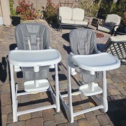 2 Joovy Baby High Chairs