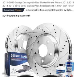 Detroit Axle Front Brake Kit