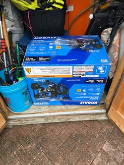 Brand New Kobalt 5500-Watt Dual Fuel Portable Generator