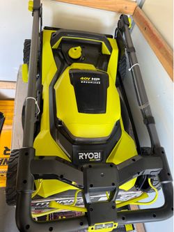 RYOBI40V HP Brushless 21 in.​  Walk Behind Self-​Propelled Lawn Mower