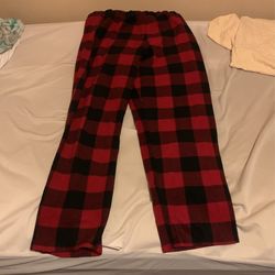 Black And Red Plad Pjs