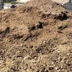Free-Composted Horse Manure
