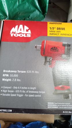 Brand new impact 1/ 2mac tools