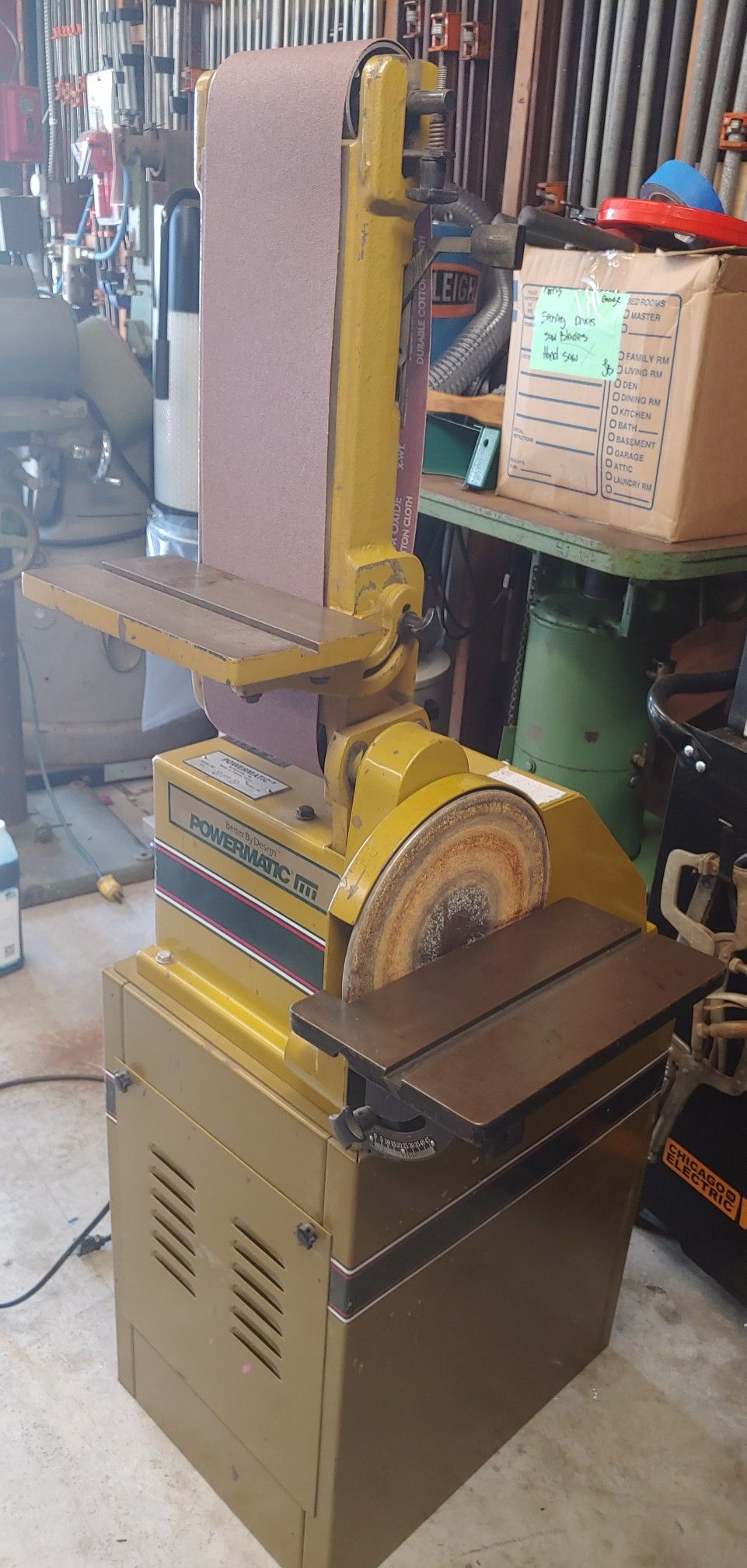 Powermatic belt disc combo sander for Sale in Long Beach, CA OfferUp