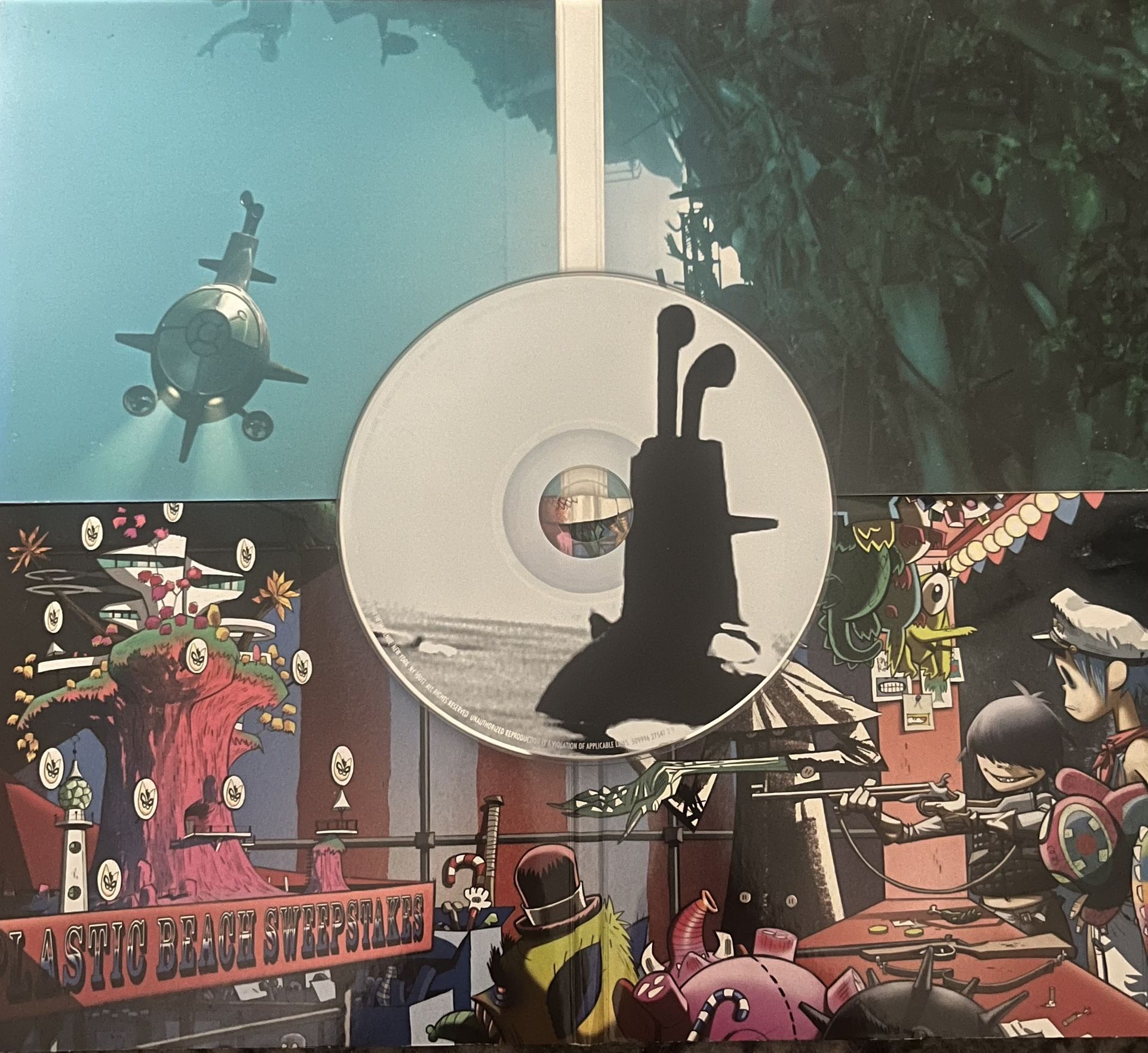 Gorillaz Plastic Beach CD (please Read Description)