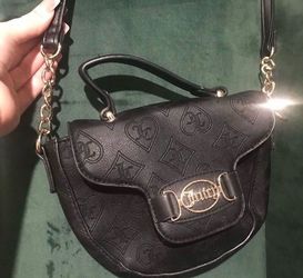 Juicy Couture Black Leather Purse Make Offer