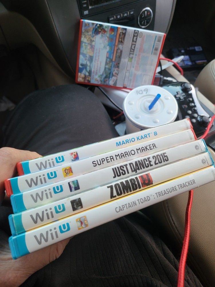 5 Game Nintendo Wii U Game Bundle Look At Photos