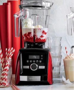 Vitamix Ascent Series A3500 Juicer Blender Healthy Green Juice Vegetarian Vegan Drinks Health Diet Kitchen Candy Apple Red Five Program Settings With