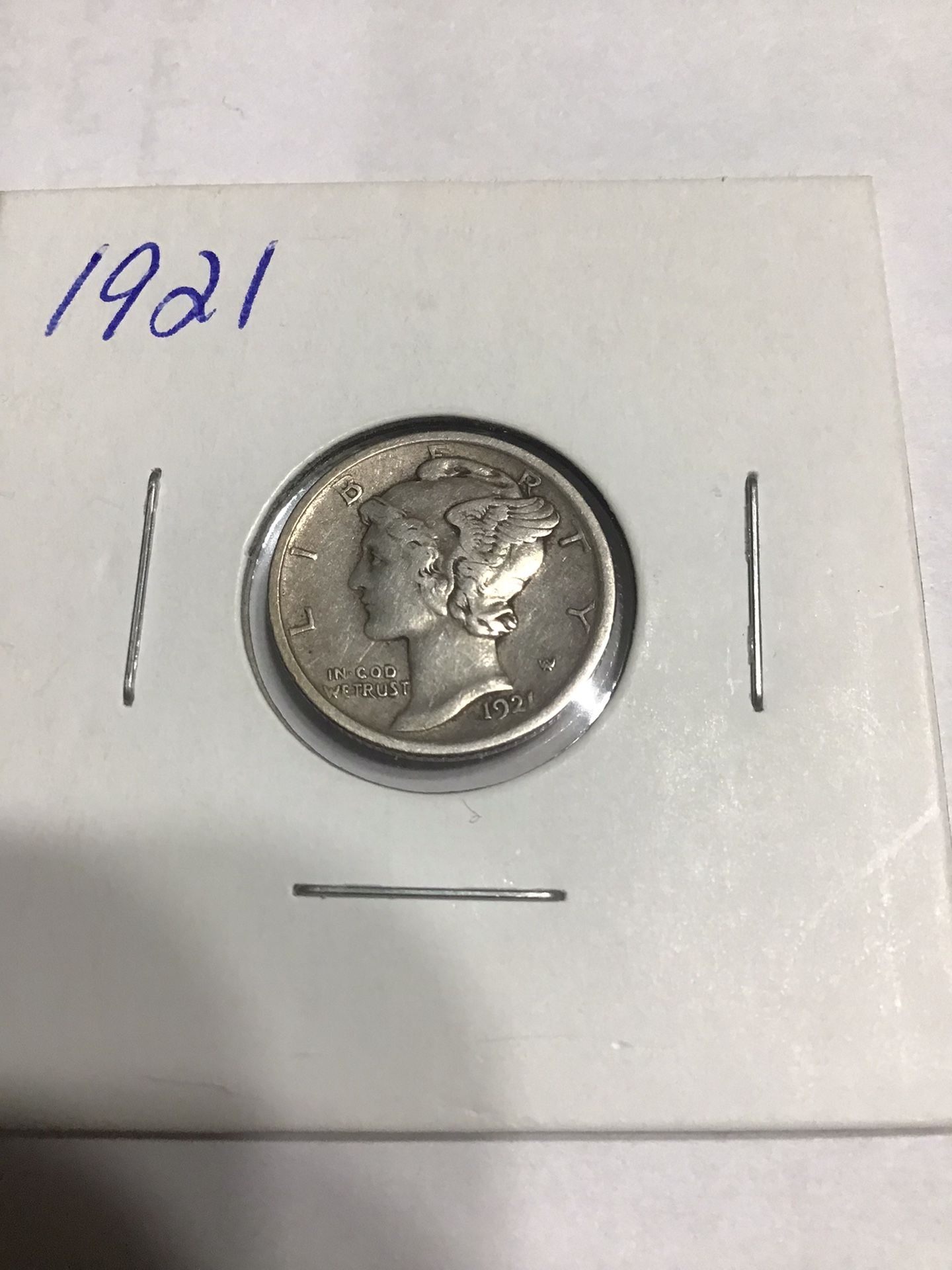 Key Date 1921 Mercury Dime